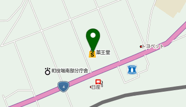 薬王堂 青森南部町店の地図画像