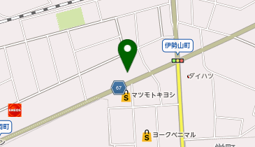 薬王堂 佐野伊勢山店の地図画像