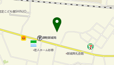薬王堂 青森新城店の地図画像