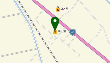 薬王堂 宮城岩出山店の地図画像
