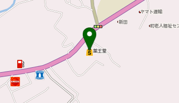 薬王堂 岩手岩泉店の地図画像