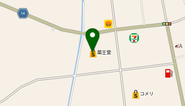 薬王堂 宮城村田店の地図画像