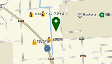 酒のやまや 広面店の地図画像