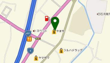 酒のやまや 白石北店の地図画像