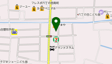 酒のやまや 六丁の目店の地図画像