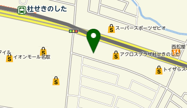 酒のやまや 杜せきのした店の地図画像