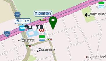 酒のやまや 青山一丁目店の地図画像
