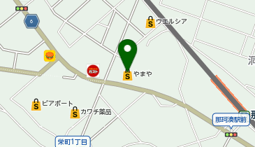 酒のやまや 那珂湊店の地図画像