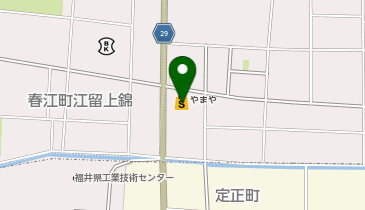 酒のやまや 春江店の地図画像