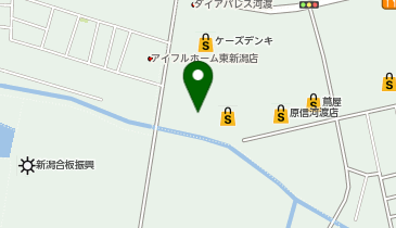 酒のやまや 新潟河渡店の地図画像