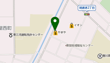 酒のやまや 豊川店の地図画像