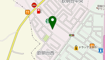 酒のやまや 松井山手店の地図画像