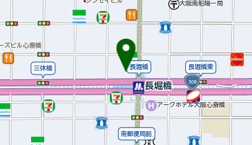 酒のやまや 長堀橋店の地図画像