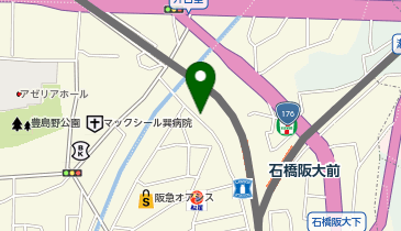 酒のやまや 阪急石橋店の地図画像