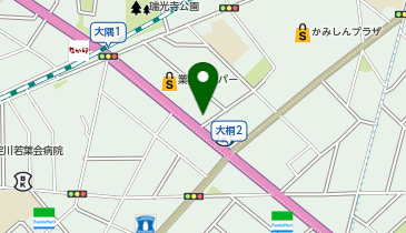 酒のやまや 大桐店の地図画像