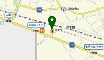 酒のやまや 船越店の地図画像