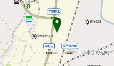 かっぱ寿司 茨木宇野辺店 ※メニュータイプBの地図画像