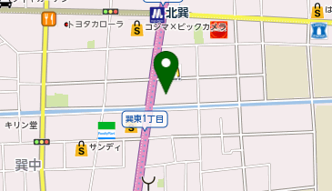 かっぱ寿司 生野店の地図画像