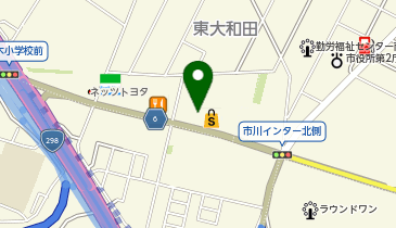 かっぱ寿司 市川東大和田店の地図画像