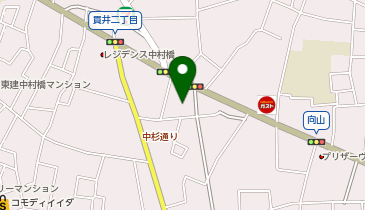 かっぱ寿司 練馬貫井店 ※メニュータイプBの地図画像