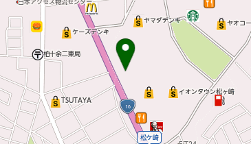 かっぱ寿司 柏店の地図画像