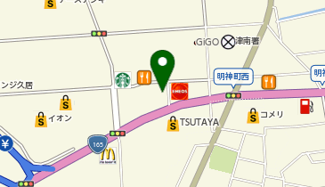 かっぱ寿司 久居店の地図画像