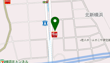 かっぱ寿司 北新横浜店の地図画像