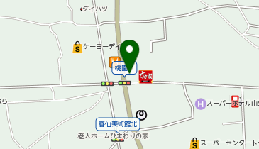 かっぱ寿司 南アルプス店の地図画像