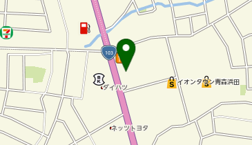 かっぱ寿司 青森浜田店の地図画像