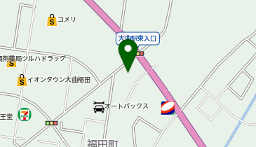 かっぱ寿司 大仙店の地図画像