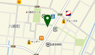 かっぱ寿司 弘前八幡店の地図画像