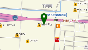かっぱ寿司 新津店の地図画像