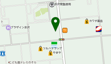 かっぱ寿司 水沢店の地図画像