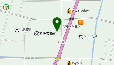 かっぱ寿司 岩沼店の地図画像