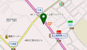 かっぱ寿司 北上尾店の地図画像