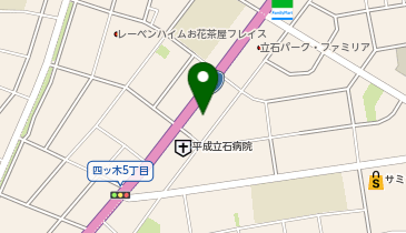 かっぱ寿司 葛飾立石店 ※メニュータイプBの地図画像