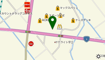 かっぱ寿司 【休業中】クロス21宇土店の地図画像