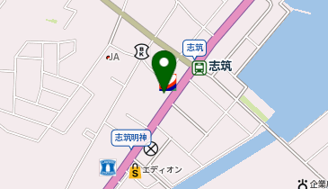 かっぱ寿司 淡路店の地図画像