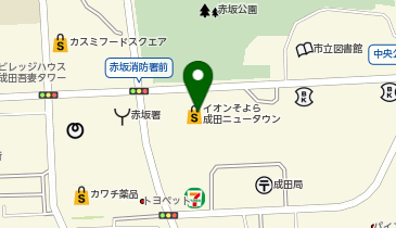かっぱ寿司 そよら成田ニュータウン店の地図画像