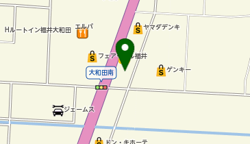 かっぱ寿司 福井大和田店の地図画像
