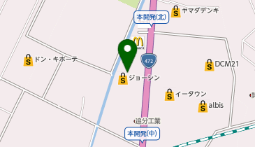 かっぱ寿司 アイタウン射水店の地図画像
