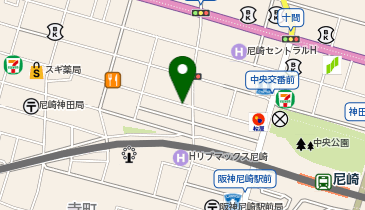 焼そばセンター 尼崎焼そばセンター店の地図画像