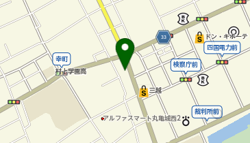八剣伝 南条店の地図画像