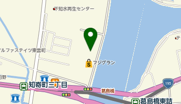 八剣伝 葛島店の地図画像