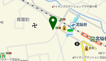 ハッケン酒場 北仙台駅前店の地図画像