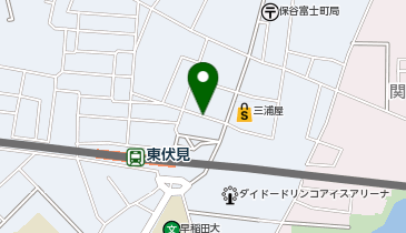 八剣伝 東伏見店の地図画像