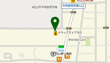 ドラッグストアモリ 久万ノ台店の地図画像