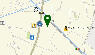 ドラッグストアモリ 八代松江店の地図画像
