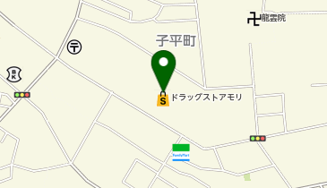 ドラッグストアモリ 子平町店の地図画像