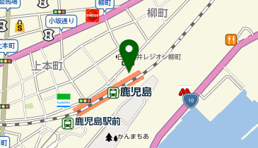 ドラッグストアモリ 鹿児島駅前店の地図画像